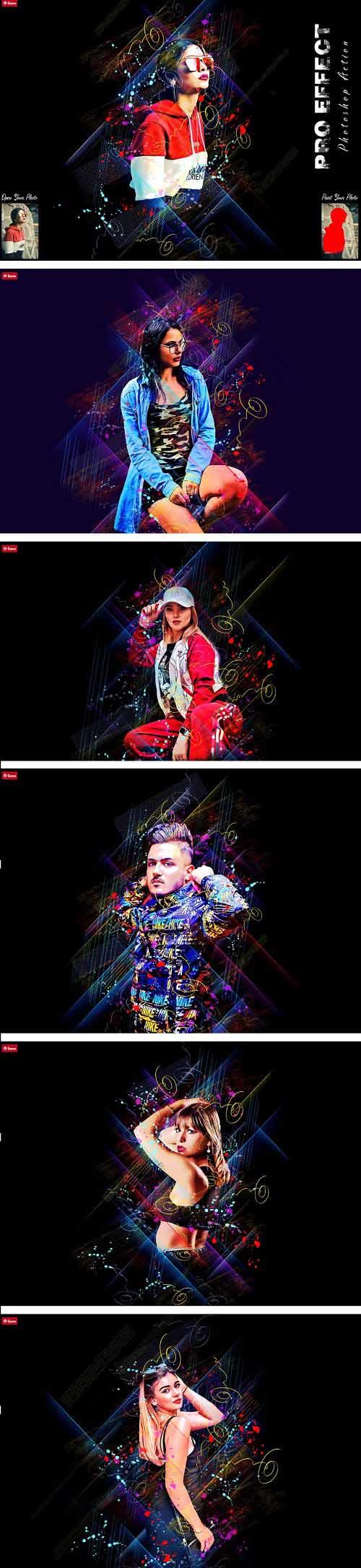 Pro Effect Photoshop Action - 7130260