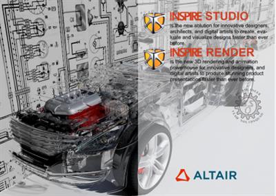 Altair Inspire Studio / Render 2022.0.0 Build 13628