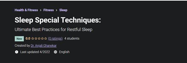 Udemy - Sleep Special Techniques