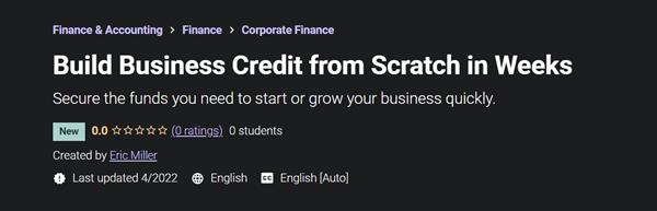 Build Business Credit from Scratch in Weeks