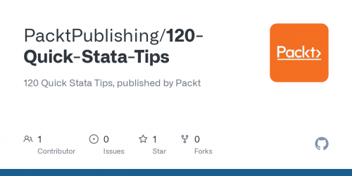 Packt - 120 Quick Stata Tips