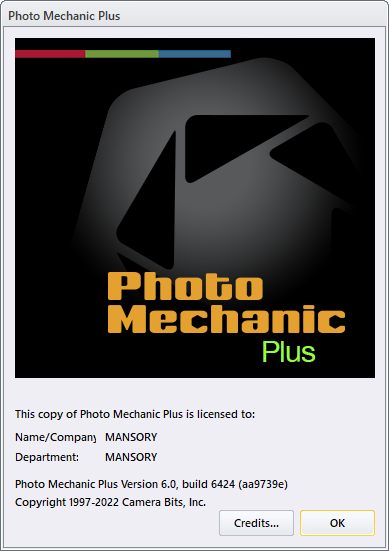Camera Bits Photo Mechanic Plus 6.0 Build 6424
