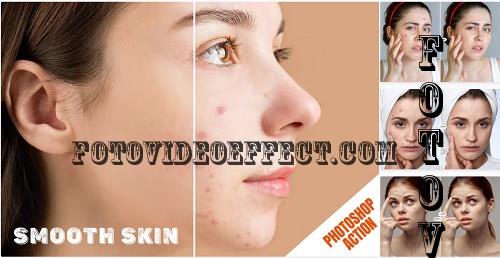 Smooth Skin Photoshop Action