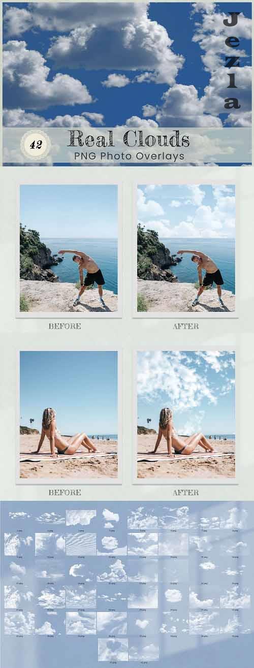 Real Cloud Overlay Photoshop Effects - 7135782