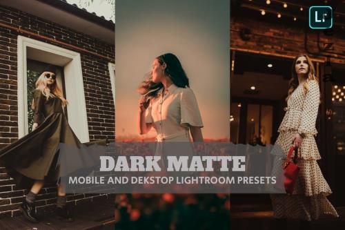 Dark Matte Lightroom Presets Dekstop and Mobile