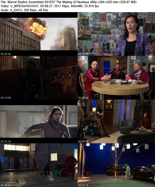 Marvel Studios Assembled S01E07 The Making of Hawkeye 480p x264-[mSD]