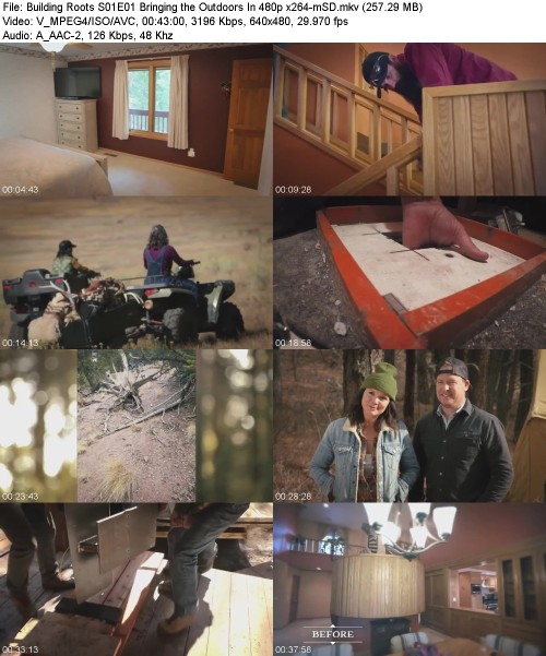 Building Roots S01E01 Bringing the Outdoors In 480p x264-[mSD]