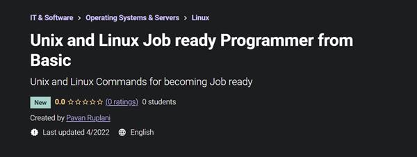 Unix and Linux Job ready Programmer from Basic