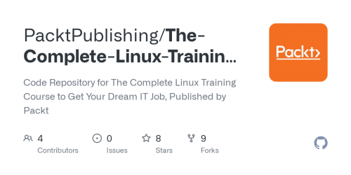 Packt - Complete Linux Training Course to Get Your Dream It Job