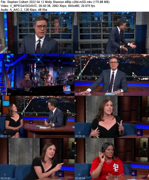 Stephen Colbert 2022 04 12 Molly Shannon 480p x264-[mSD]