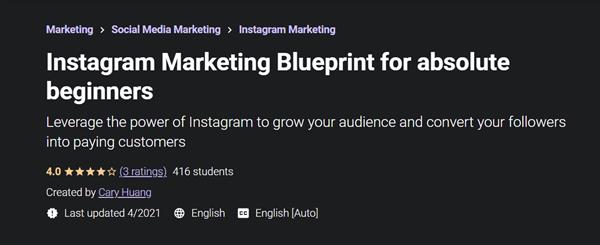 Instagram Marketing Blueprint for absolute beginners