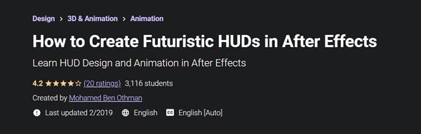 How to Create Futuristic HUDs in After Effects