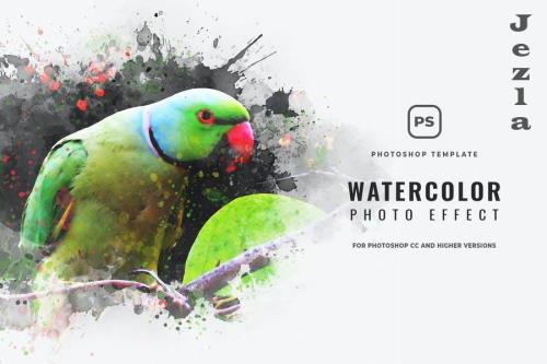 Watercolor Effect Photoshop - VFQBZZ3