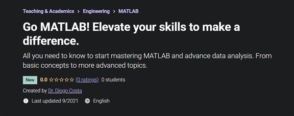 Go MATLAB! Elevate your skills to make a difference