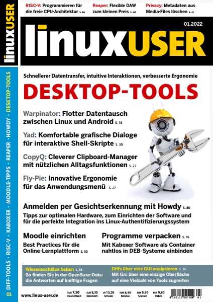 LinuxUser №1 (Januar 2022)