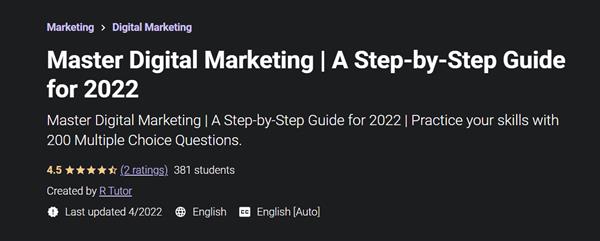 Master Digital Marketing | A Step-by-Step Guide for 2022