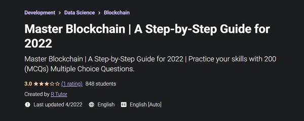 Master Blockchain | A Step-by-Step Guide for 2022
