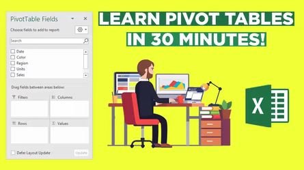 Microsoft Excel Learn Pivot Table in 30 minutes
