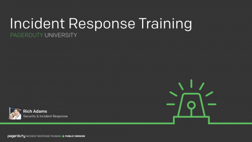 Linkedin Learning - Incident Response with PagerDuty