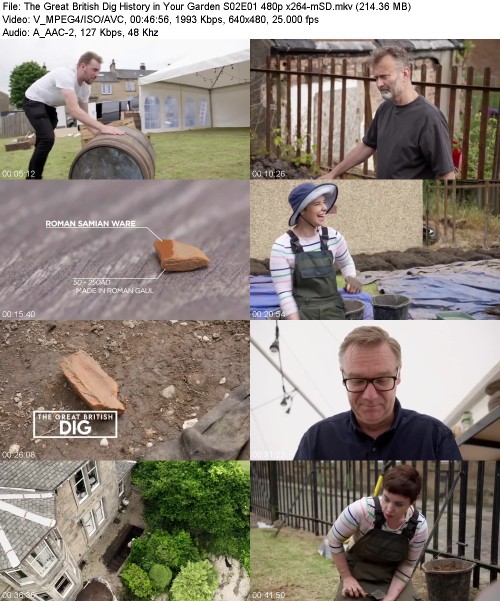 The Great British Dig History in Your Garden S02E01 480p x264-[mSD]