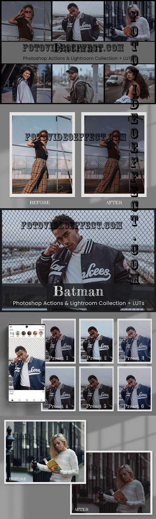 Batman Preset Photoshop Actions - 7142010