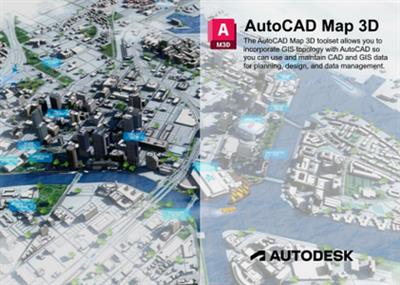 AutoCAD Map 3D 2023.0.1 Build 26.0.37.4 with Offline Help