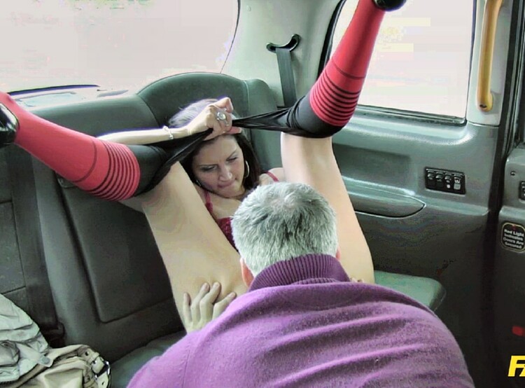 Taxi seduction with anal sex