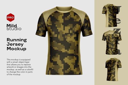 2D Running Jersey Mockup - 7073473 2D Running Jersey Mockup - 7073473