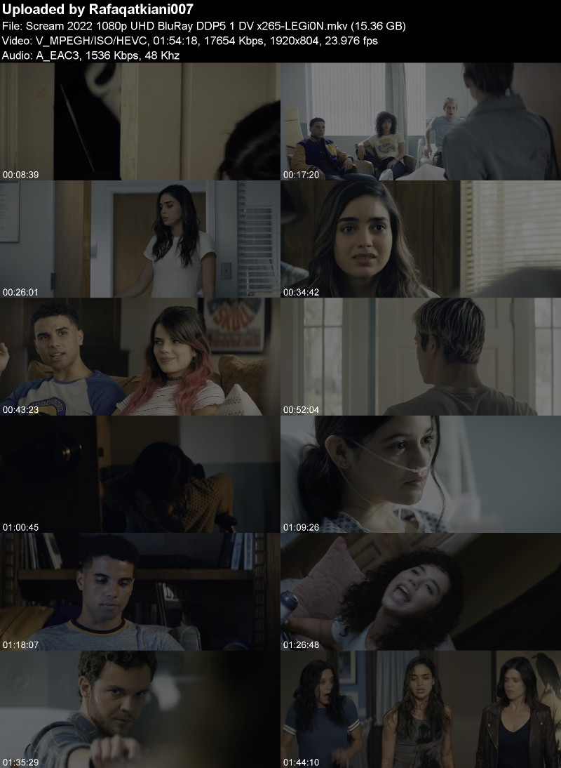 Scream 2022 1080p UHD BluRay DDP5 1 DV x265-LEGi0N Scream 2022 1080p UHD BluRay DDP5 1 DV x265-LEGi0N
