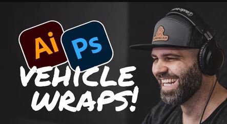 Design Vinyl Wraps and Realistic Mockups for Vehicles in Adobe Photoshop and Illustrator