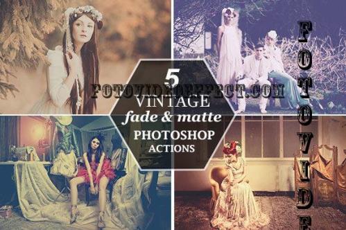 5 Vintage Fade & Matte Photoshop Effect