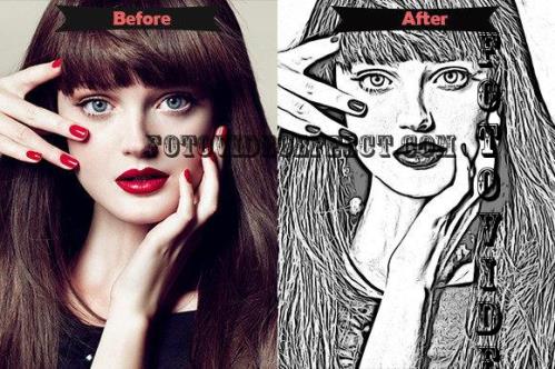 Sketch Art Photoshop Action