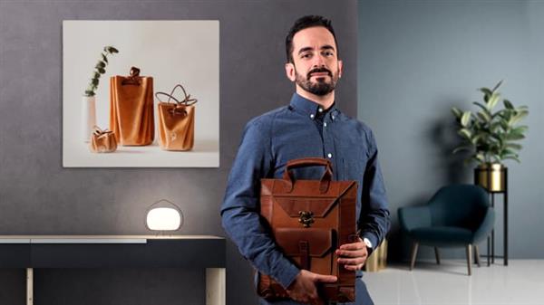 Domestika - Design of Seam-Free Leather Accessories