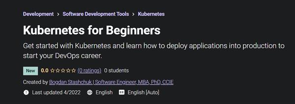 Udemy - Kubernetes for Beginners (2022)