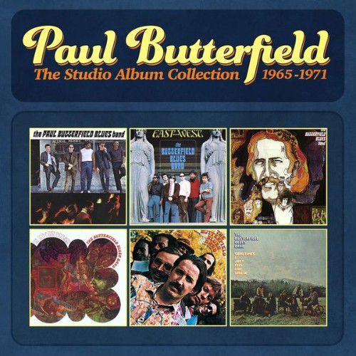 The Paul Butterfield Blues Band - The Studio Album Collection - 1965-1971 (2015) [24B-192kHz]