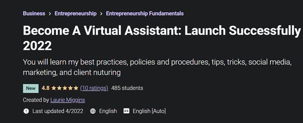Become A Virtual Assistant Launch Successfully 2022