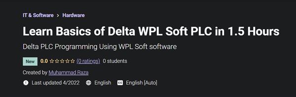 Learn Basics of Delta WPL Soft PLC in 1.5 Hours
