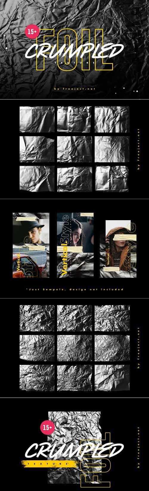 15+ Crumpled Foil Texture - 5123088