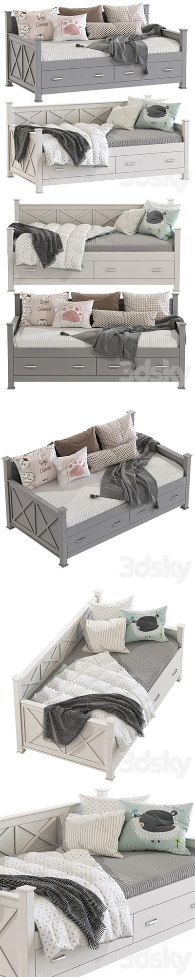 Sofa bed Pasadena Twin Solid Wood Daybed