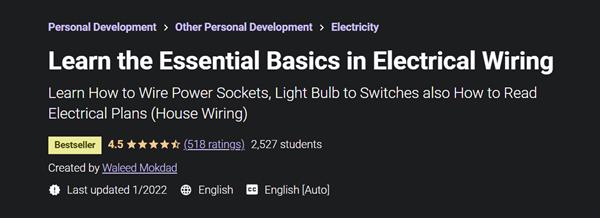 Learn the Essential Basics in Electrical Wiring