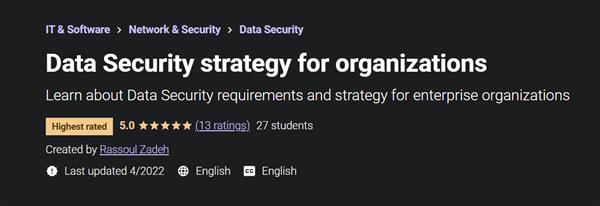 Data Security strategy for organizations