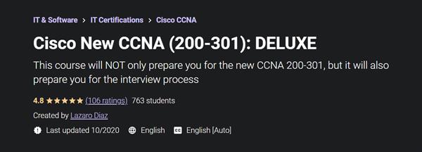 Cisco New CCNA (200-301) DELUXE