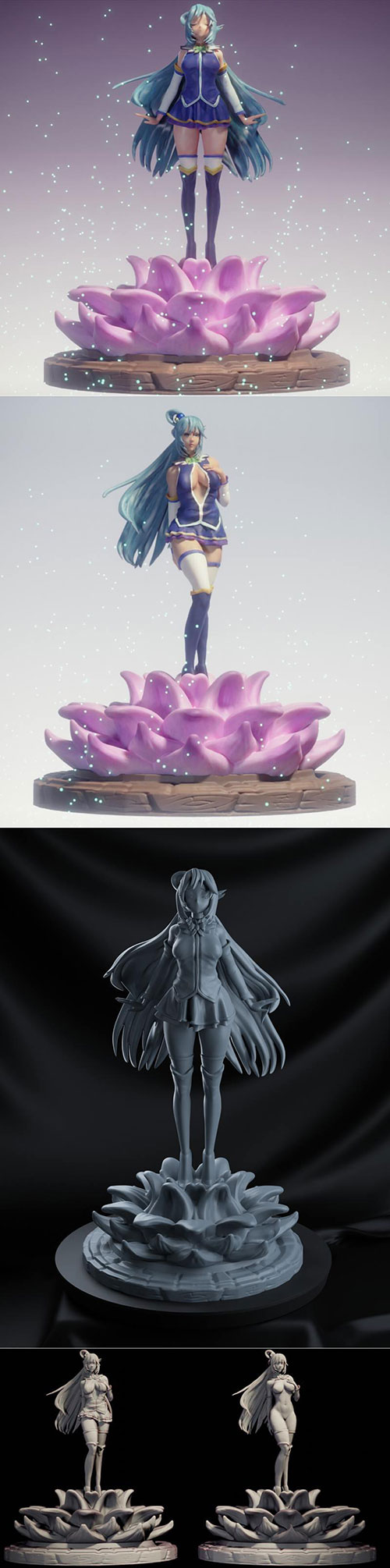 3D Print Models Aqua