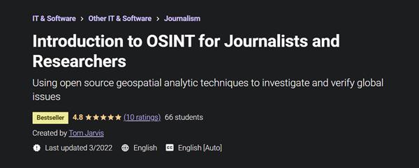 Introduction to OSINT for Journalists and Researchers