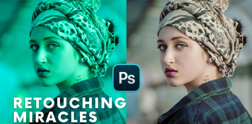 Wrong Light Portrait Retouching in Photoshop вЂ“ Start to Finish. Retouching Miracles!