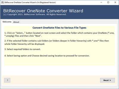 BitRecover OneNote Converter Wizard 3.4.0