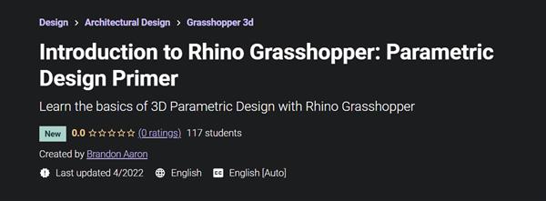 Introduction to Rhino Grasshopper Parametric Design Primer