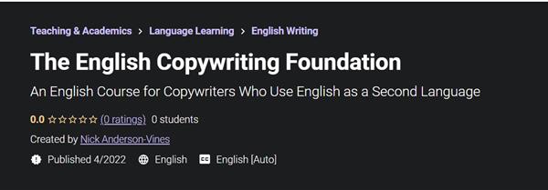 The English Copywriting Foundation