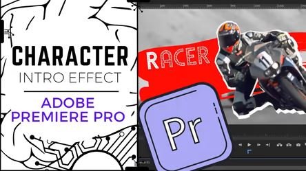 Character Intro Effect - Adobe Premiere Pro, YouTube Video Editing FX to Make Your Videos POP!