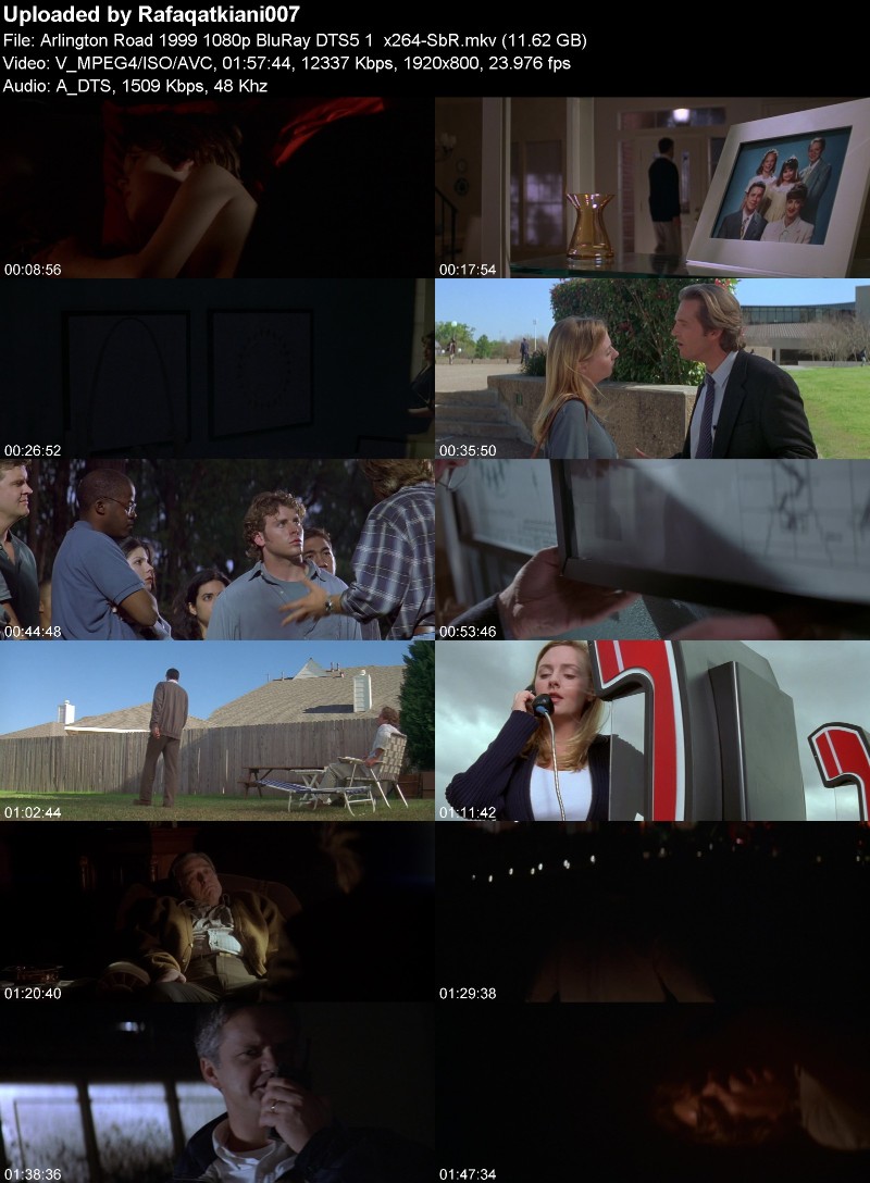 Arlington Road 1999 1080p BluRay DTS5 1 x264-SbR Arlington Road 1999 1080p BluRay DTS5 1 x264-SbR
